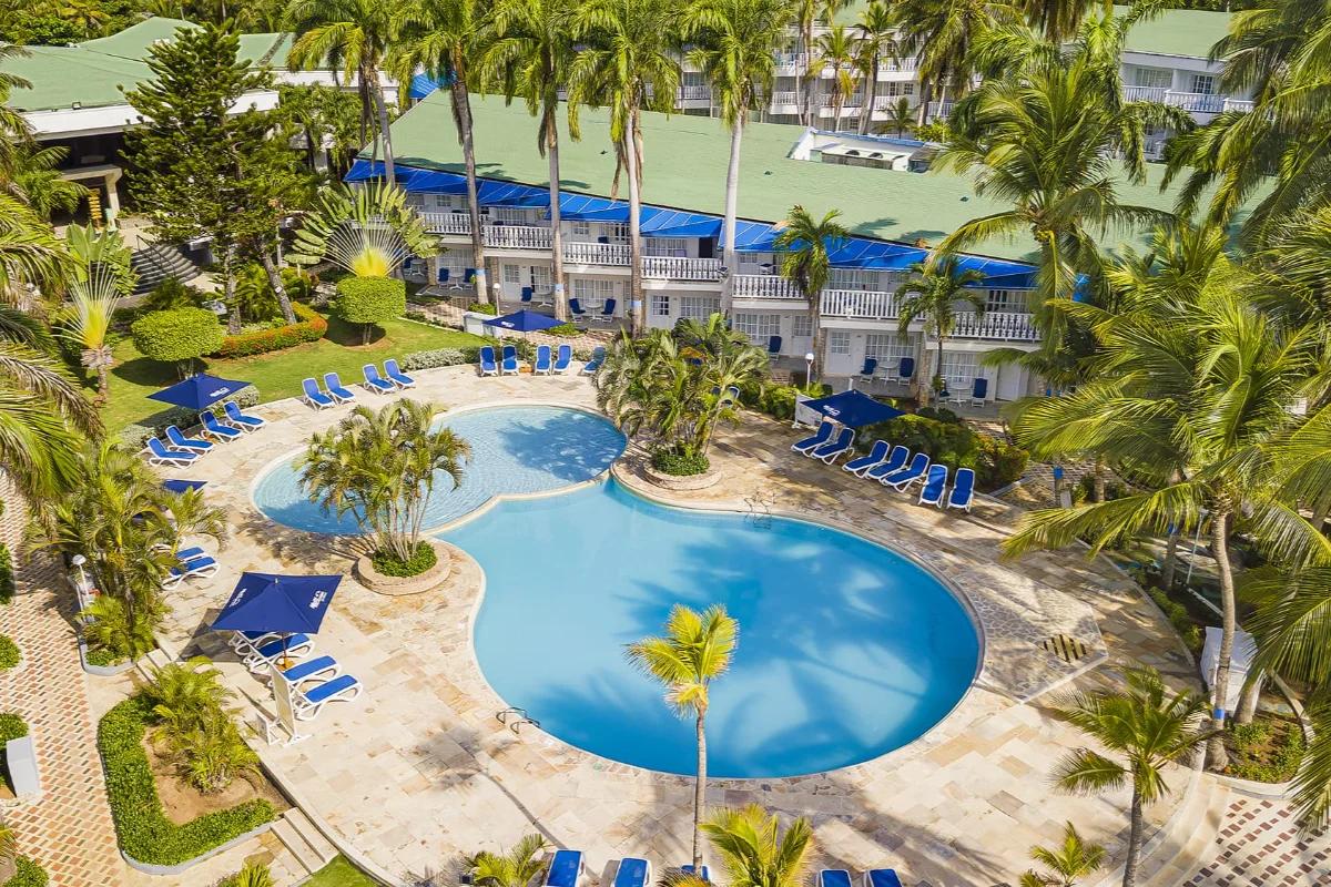 Vista del resort