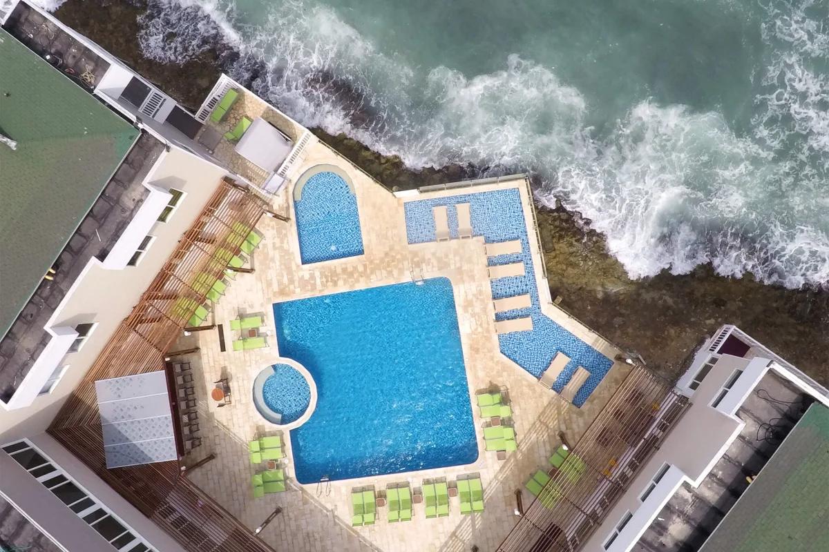 Vista del resort
